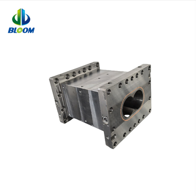 W6Mo5Cr4V2 Barrel di estrusore in plastica per estrusore a doppia vite LDPE/HDPE/PP Film blowing extruder Barrel a vite bimetallico