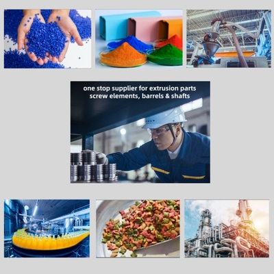 Produttore cinese Parti di ricambio per estrusore a doppia vite Segmento vite per batteria al litio