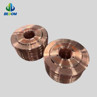 Ruota di saldatura a cucitura in lega CuCrZr per saldatura a resistenza