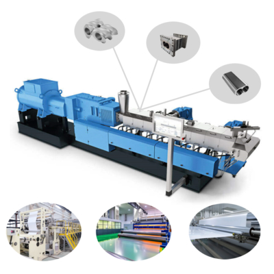 Fornitore cinese ZSK Double Twin Extruder Parts Screw Segments For Lithium Battery Slurry
