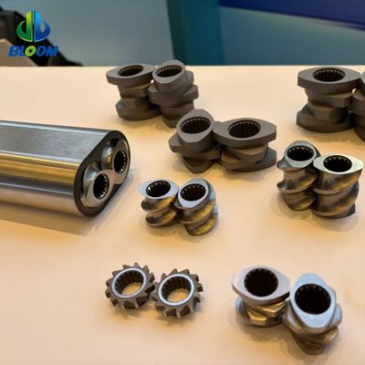 Parti di estrusore Vattone Segmento di canna e rivestimento per la miscelazione, la composizione e la granulazione di resine plastiche con ritardante di fiamma senza alogene