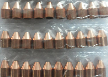 Piano materiale su misura del cappuccio dell'elettrodo resistente della saldatura a punti di dimensione
