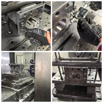 Barile a vite gemellare in lega di nichel ad alta resistenza con resistenza all'usura per estrusore per compounding di materie plastiche