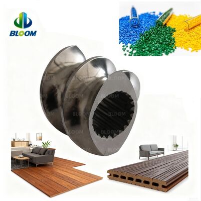 Elementi a vite gemelle della serie ZSK W6Mo5Cr4V2 per estrusori a vite gemelle a rotazione con diametro compreso tra 20 mm e 200 mm