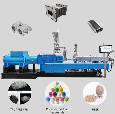 Parti di estrusore a vite gemelle a precisione CNC con resistenza all'usura e alla corrosione in dimensioni personalizzate