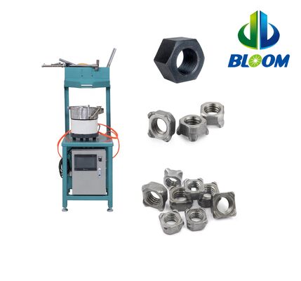 Saldatrice a punti automatica a resistenza da 100KVA con alimentatore di dadi