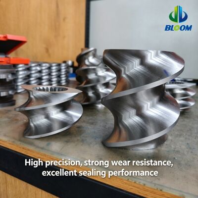 Precision-Engineered Twin Screw Extruder Elements with HRC 58-62 Hardness and CNC Machining for Corrosion Resistance