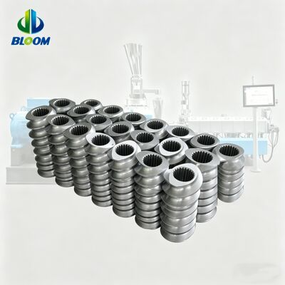Precision-Engineered Twin Screw Extruder Elements with HRC 58-62 Hardness and CNC Machining for Corrosion Resistance