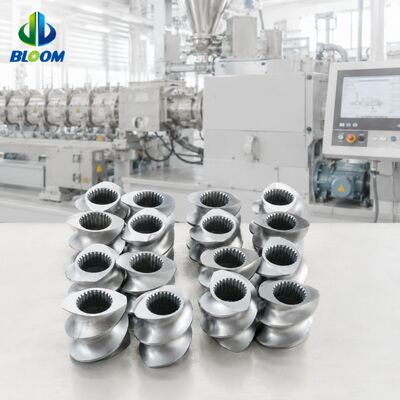 High Wear-Resistance Twin Screw Extruder Elements with CNC Precision Machining and HRC 58-62 Hardness