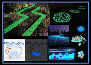 Pietre Photoluminescent dei ciottoli dei materiali luminescenti della pietra del pigmento di incandescenza
