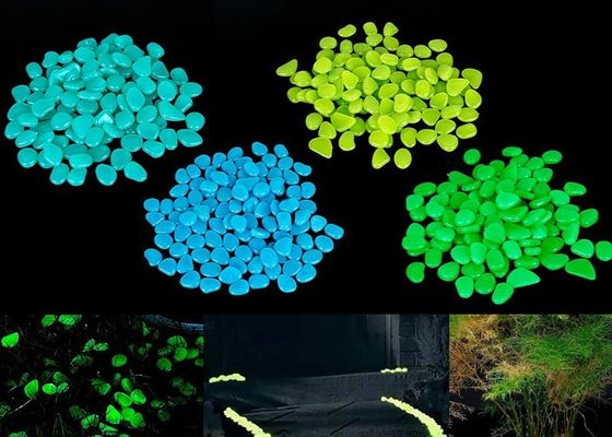 Ciottoli luminescenti d'ardore di plastica delle pavimentazioni in calcestruzzo