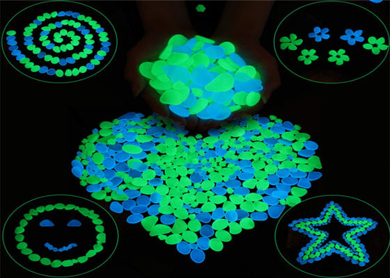 ciottoli fluorescenti artificiali d'ardore 2H per il carro armato di pesce dell'acquario