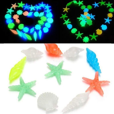 Ciottoli di incandescenza di notte di Marine Organism Type 3mm per il carro armato di pesce