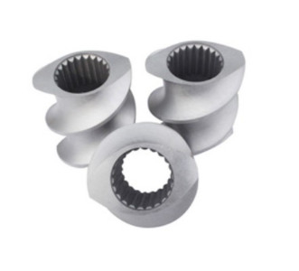 elemento della vite del gemello 316L per la linea di produzione di plastica della macchina di Masterbatch