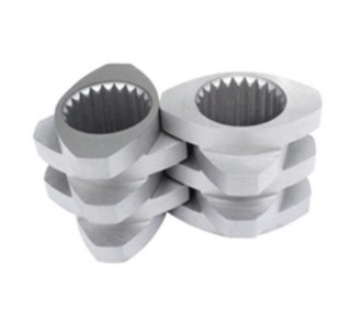 elemento della vite del gemello 316L per la linea di produzione di plastica della macchina di Masterbatch