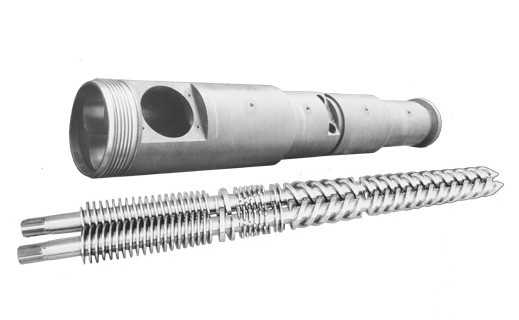 Barilotto gemellato conico di Nitrided/bimetallico vite per l'espulsore
