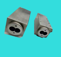 Elementi gemellati paralleli Pip Sheet Extruder bimetallico del barilotto della vite di Berstoff
