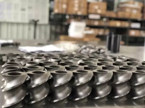 Stabilità dimensionale dell'espulsore dello STS 65 degli elementi di legno di plastica della vite