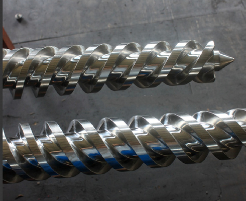 Vite CMT80/174 e barilotto bimetallici gemellati conici per la macchina di plastica dell'espulsore